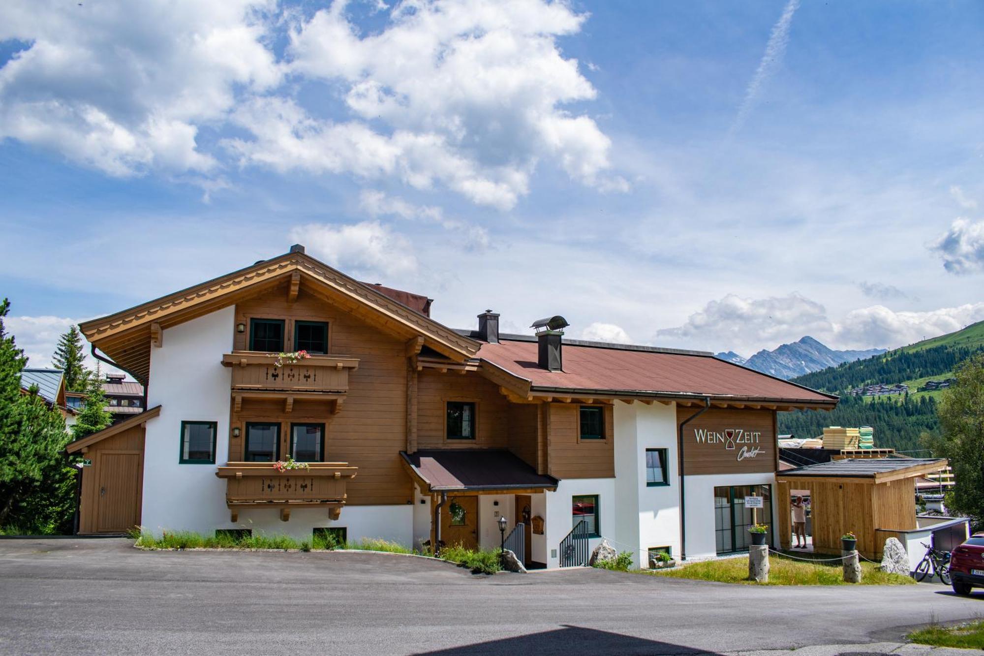 Weinzeit Chalet Konigsleiten Esterno foto